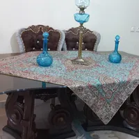 میز و صندلی غذاخوری چوب بامنبت ،درحد نو مناسب شرکت|میز و صندلی غذاخوری|اصفهان, همدانیان|دیوار