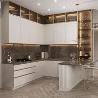 کابینت آشپزخانه /نئوکلاسیک/ هایگلاس / پلی اورتان|مصالح و تجهیزات ساختمان|تهران, صادقیه|دیوار