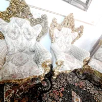 مبل سلطنتی ۹ نفره با چوب راش