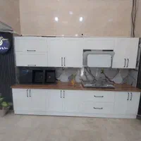 کابینت آماده نئو کلاسیک پک چهار متری|مصالح و تجهیزات ساختمان|قدس, شهرک فرزان|دیوار