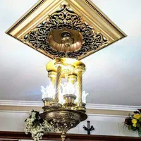 زیر لوستر ی جایگزین گچبری کناف و سقف کاذب|مصالح و تجهیزات ساختمان|تهران, مهران (سیدخندان)|دیوار
