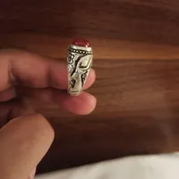 انگشتر نقره سنگین