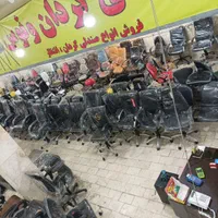(صندلی اداری جکدار و پیچی)
