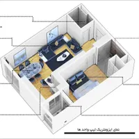 فروش/تهاتر واحد 54 متری از پروژه تالی پارک تیتان|فروش آپارتمان|تهران, سیزده آبان|دیوار