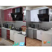 برچسب و روکش کابینت با نصب تخصصی|خدمات پیشه و مهارت|تهران, نیروی هوایی (پیروزی)|دیوار