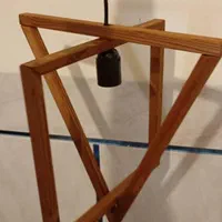 استند گل.لوستر چوبی.پایه گل.سینی چوبی.چوب ترموود|صنایع دستی و سایر لوازم تزئینی|اصفهان, رحیم‌آباد|دیوار