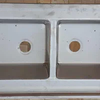 ۳ عدد سینک صنعتی دو لگنه استیل ۱۰۰ و ۱۲۰ و ۱۵۰سانت|کافی‌شاپ و رستوران|تهران, شیوا|دیوار