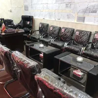 صندلی انتظار اداری + میز مدیریت