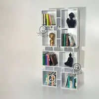 بوفه و کتابخانه مدل آرتام|کتابخانه، شلف، قفسه‌های دیواری|تبریز, |دیوار