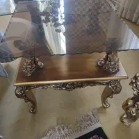 مبل استیل چوب سلطنتی ۹نفره .در حد نو|مبلمان خانگی و میز عسلی|آستارا, |دیوار