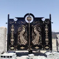 درب روسی ضدزنگ ویلا باغی کد۹۶حیاطی پنجره دوجداره۹۶|مصالح و تجهیزات ساختمان|شهریار, |دیوار