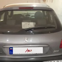 پژو۲۰۶تیپ۲،مدل۹۵ معاوضه با ۲۰۷|خودرو سواری و وانت|تهران, خزانه|دیوار