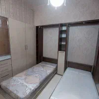 تخت تاشو یکنفره/کمد دیواری پاکچوب/تخت کمجا تک|تخت و سرویس خواب|کرمانشاه, |دیوار