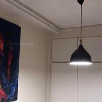 لوستر مدرنِ ملولایت مدل آنتیک بزرگ با چوب|لوستر و چراغ آویز|تهران, فردوسی|دیوار