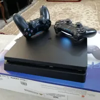 پلی۴ اسلیم ۲دسته فول بازی آک ۲۲۱۶ ps4 slim500|کنسول، بازی ویدئویی و آنلاین|تهران, یافت‌آباد|دیوار
