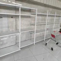 بسیار تمیز ، استفاده نشده در حد نو ، فقط سر هم شده|کتابخانه، شلف، قفسه‌های دیواری|اصفهان, باتون|دیوار