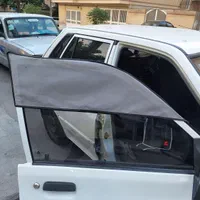 آفتابگیر پرده بغل نیمه کامل توری عینکی رولی ماشین|قطعات یدکی و لوازم جانبی|مشهد, صیاد شیرازی|دیوار