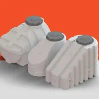 منبع آب ۱۵۰۰ زیر پله مخزن تانکر پلی اتیلن/پلاستیکی|مصالح و تجهیزات ساختمان|اصفهان, شاهزید|دیوار