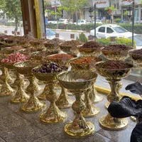 جای پسته و ظروف آجیل و جام های قنادی