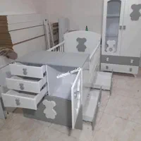 سیسمونی تخت و کمد نوزاد ویترین بچه سرویس اتاق غ|اسباب و اثاث بچه|تهران, یافت‌آباد|دیوار