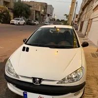 ۲۰۶فول سفیدمدل۹۸|خودرو سواری و وانت|یزد, |دیوار
