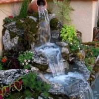 آبنما سیمانی طرح طبیعت|صنایع دستی و سایر لوازم تزئینی|قم, نوقطار|دیوار