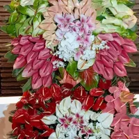 تاج گل خارجی با گل های طبیعی برای مناسبت ها|گل و گیاه طبیعی|تهران, شهرک محلاتی|دیوار