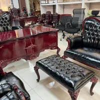 مبلمان اداری میز مدیریت‌چنگی ماهگونی|دفتر کار|تهران, شهرک ولیعصر|دیوار