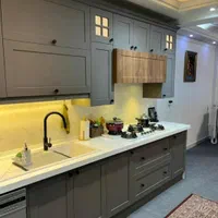 کابینت آشپزخونه مدزن کلاسیک ،نئوکلاسیک ،های گلاس|مصالح و تجهیزات ساختمان|ورامین, |دیوار
