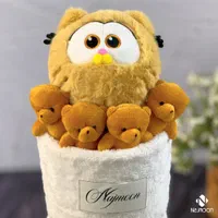 دستگل عروسکی خرس و گارفیلد و بوکت گارفیلد و خرس|اسباب‌‌بازی|تهران, تهرانپارس غربی|دیوار