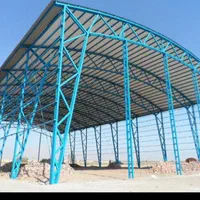 ساخت انواع سقف شیروانی سوله سبک وسنگین