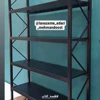 استنددکوری کتابخانه شلف مبل انتظار میز اداری صندلی|کتابخانه، شلف، قفسه‌های دیواری|مشهد, عبادی|دیوار