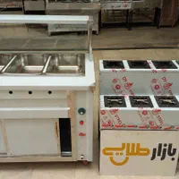 کانتر گرم کترینگ گرمکن فر ساندویچی اغذیه ساندویچ|کافی‌شاپ و رستوران|اصفهان, تخت فولاد|دیوار