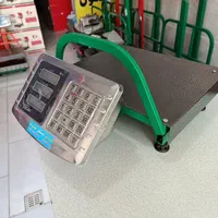 باسکول ۱۰۰ ۱۸۰ ۳۰۰کیلویی مدل th ترازو شارژی کد۴۲|فروشگاه و مغازه|خاوران, |دیوار