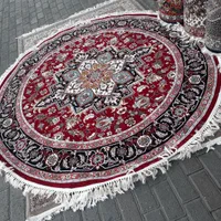 فرش آشپزخانه هریس دایره ۷۰۰شانه سایز ۱×۱ متر گرد|فرش|تبریز, |دیوار