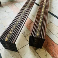 یک جفت کتیبه پرده|پرده، رانر، رومیزی|رشت, کوی جام جم|دیوار