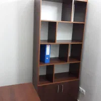 میز اداری کتابخانه اداری مبلمان اداری (آجری)|دفتر کار|تهران, گلستان (شهرک راه آهن)|دیوار