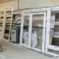 درب وپنجره دوجداره سه جداره UPVC|مصالح و تجهیزات ساختمان|بومهن, |دیوار