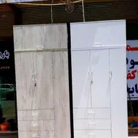 ست کمدآماده دیواری باانباری عرض۱۲۰و۱۵۰آماده ومتحرک|جاکفشی، کمد، دراور|ورامین, |دیوار