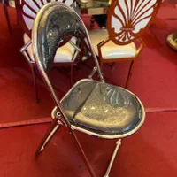 صندلی تاشو نیم هلال فسفری تالاروخانه عقد