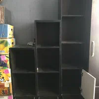 کتابخانه پله ای تمام ام دی اف|کتابخانه، شلف، قفسه‌های دیواری|تهران, نارمک جنوبی|دیوار