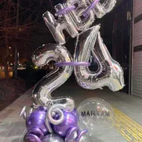 استند بوکت عدد بادکنک تولد