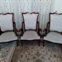 مبل ۷نفره چوب راش درحدنو عالی|مبلمان خانگی و میز عسلی|بابل, |دیوار