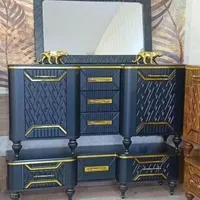 آینه کنسول با میزتلویزیون مدل ویانا|بوفه، ویترین، کنسول|اردبیل, |دیوار
