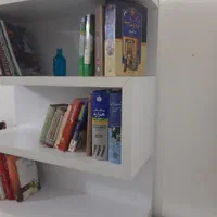 سه طبقه MDF سفید رنگ مدل ژورنالی|کتابخانه، شلف، قفسه‌های دیواری|لاهیجان, گلستان|دیوار