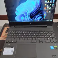 لپ تاپ گیمینگ hp victus 15 گرافیک غول جیفورس