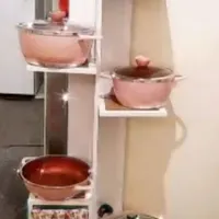پایه قابلمه یا پایه گل|آب‌چکان و نظم‌دهنده ظروف|تبریز, |دیوار