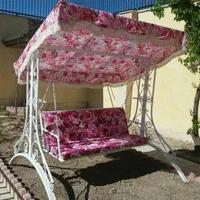 تاب فلزی مبل و میز و صندلی باغی ویلا باغچه باغ|اسباببازی|دزفول, |دیوار