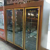 یخچال هایپری استیل طلائی فوق کم مصرف ۱۸ماه گارانتی|فروشگاه و مغازه|میانه, |دیوار