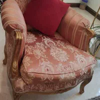 مبلمان پذیرایی تشک دوبل بهمراه ۶ عدد نهارخوری|مبلمان خانگی و میز عسلی|تهران, جنت‌آباد جنوبی|دیوار